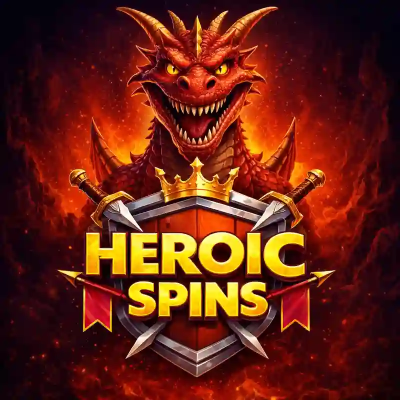 Heroic Spin Slot Game Interface